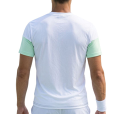 Теннисная футболка Sergio Tacchini Prave - white/beige