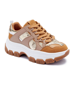 Кроссовки BRAYJEN2 Guess - коричневый(FLFBRA FAL12)