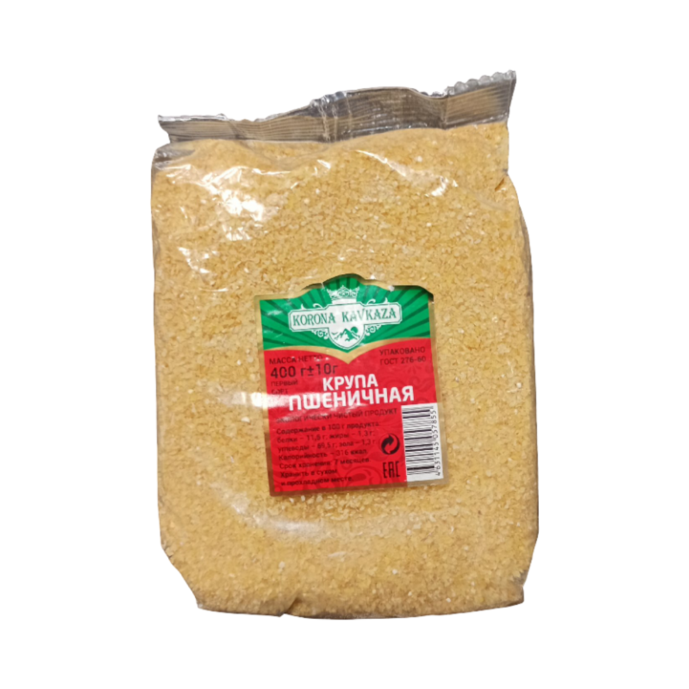 Крупа пшеничная "Корона Кавказа" 400гр