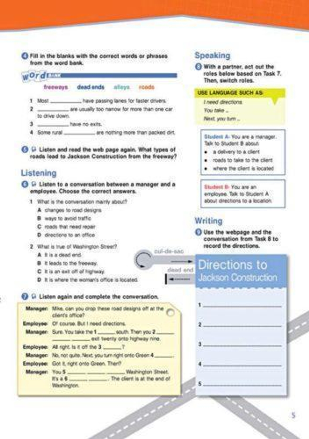Career Paths: Construction II Roads & Highways. Student's Book with Digibook Application (Includes Audio & Video)