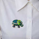 Брошь Shadore Слон XZ2293.16 G/G