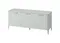 Тумба Type oak 3 двери ширина 160 см (светло-серый)