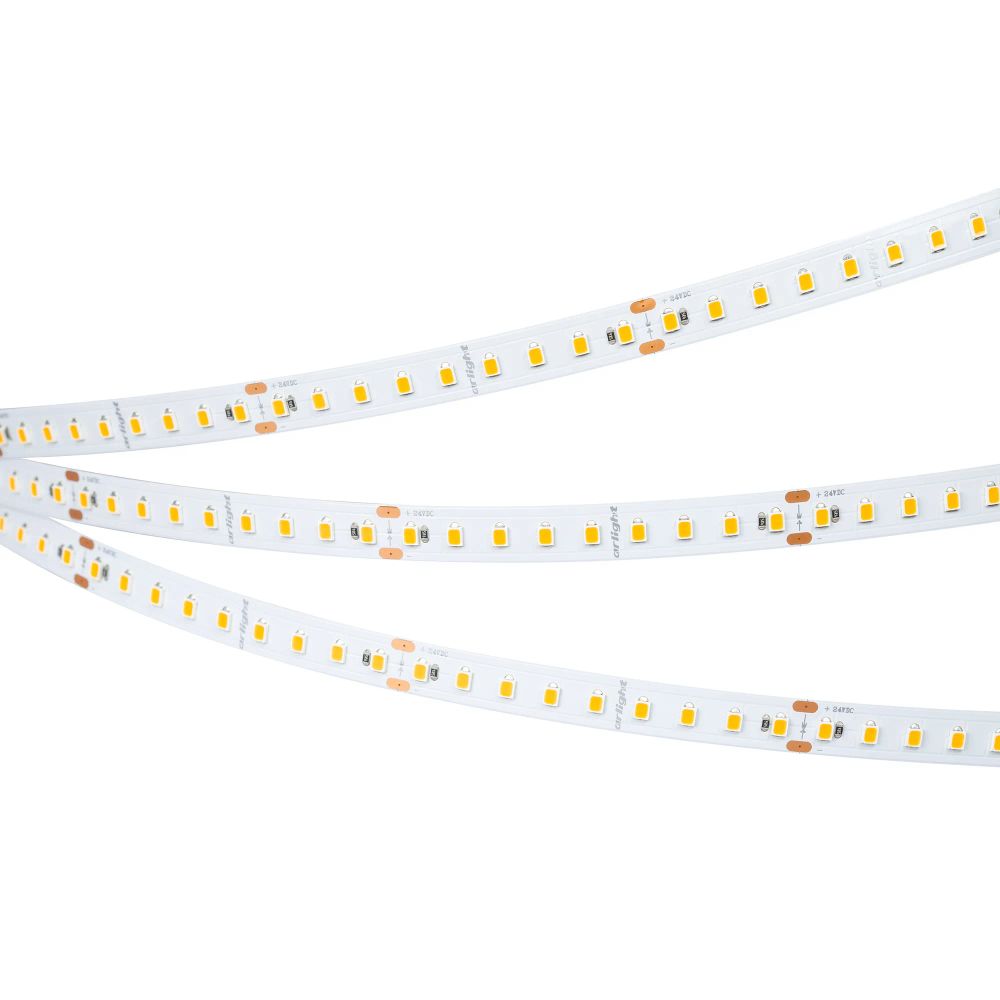 Светодиодная лента UL-A126-10mm 24V Warm3000 (8 W/m, IP20, 5m) (Arlight, высок.эфф.165 лм/Вт) 044497