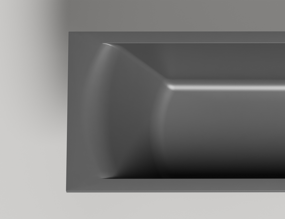 CASCATA KIT 180x80 покраска по RAL полностью