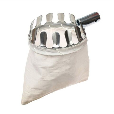 Металлический плодосъёмник с текстильным мешком