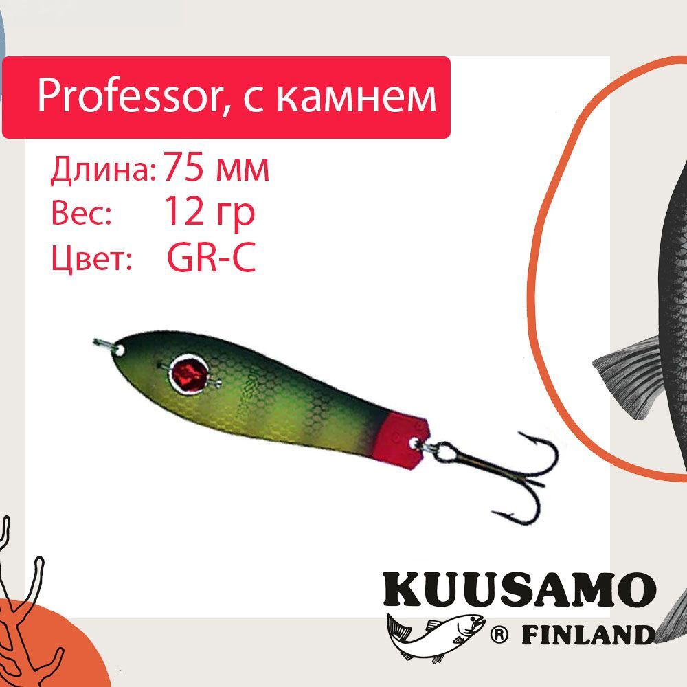 Блесна для рыбалки Kuusamo Professor