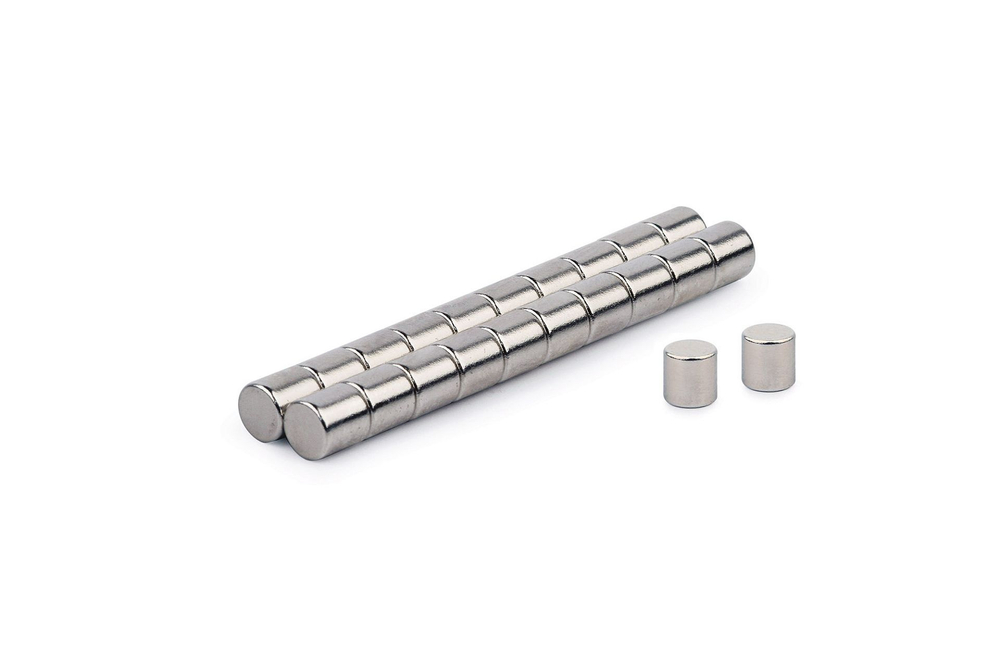 Неодимовый магнит диск 5х5 мм