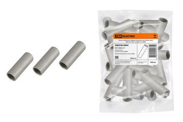 Гильза кабельная медная луженая 6,0мм² под опрессовку ГМЛ 6-4 ГОСТ 23469.3-79 TDM