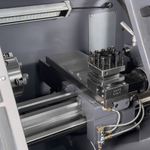 VISPROM SP210 CNC Токарный станок с ЧПУ с горизонтальной станиной