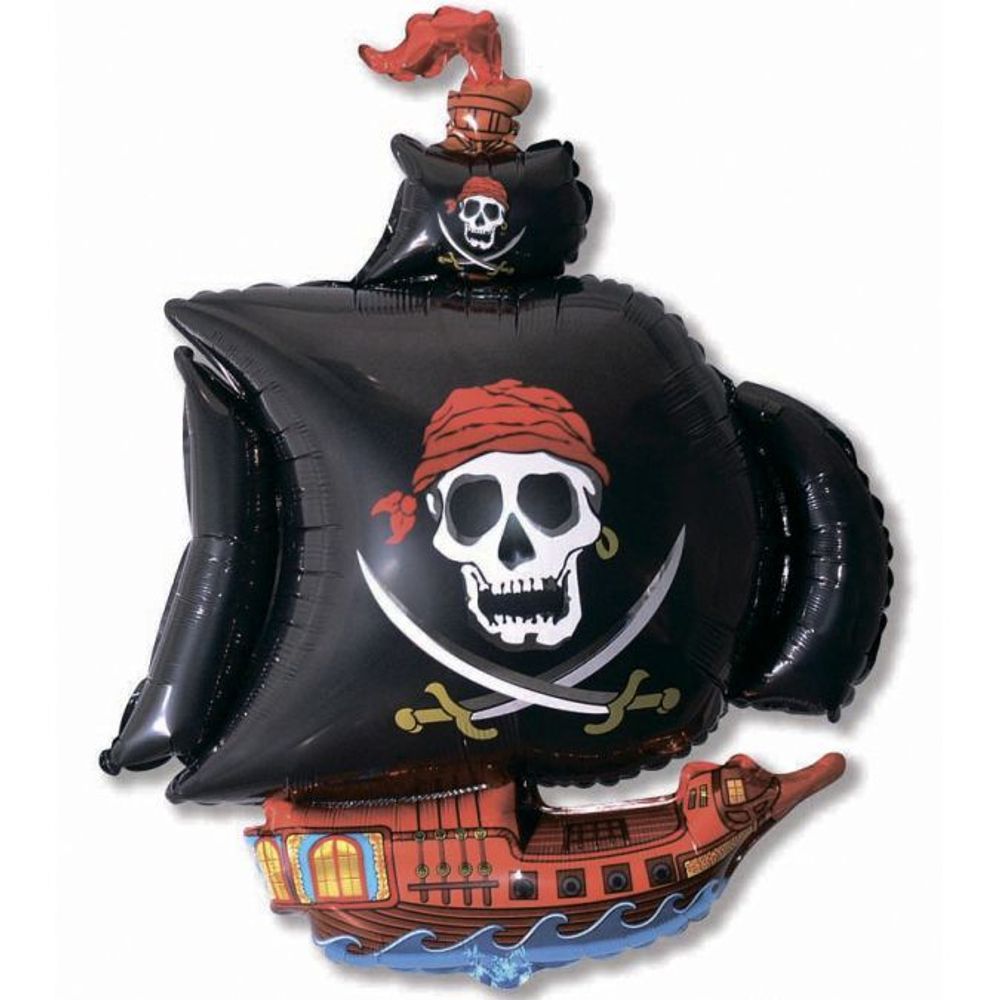 Пиратский корабль (чёрный)