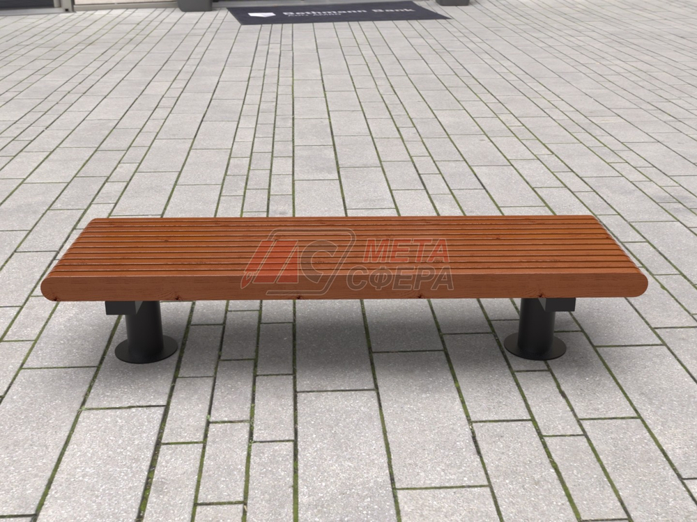 Лавка Rail Road 01 продольная