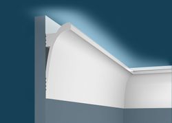 Карниз Ecopolymer, 120x45 мм