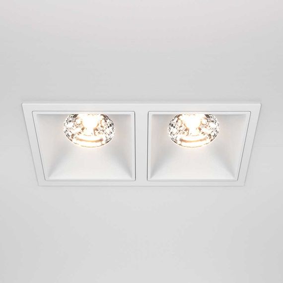Встраиваемый светильник Maytoni Alfa LED DL043-02-15W3K-D-SQ-W