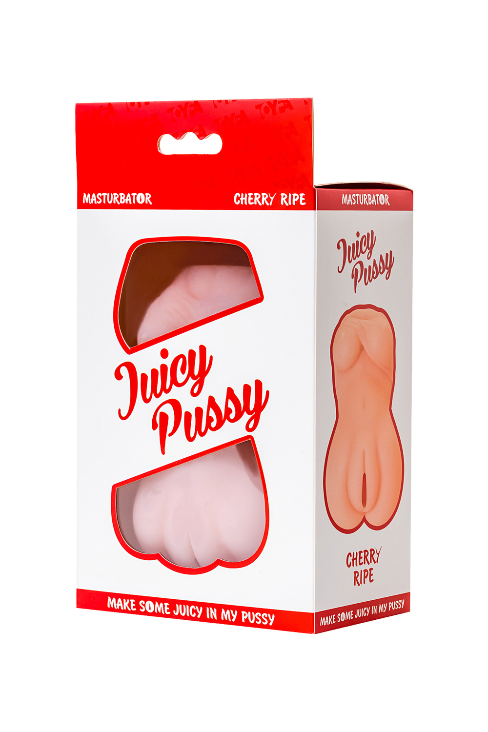 Мастурбатор реалистичный Toyfa Juicy Pussy Cherry Ripe телесный 15 см