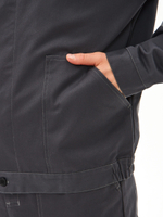 Костюм Липецк-2 СОП CH (тк.Смесовая,280) п/к, т.серый/оранжевый