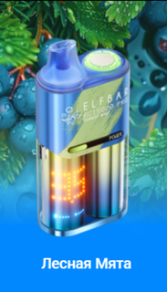 Одноразовый Pod Elf Bar BC15000 PRO - Лесная мята (15000 затяжек)