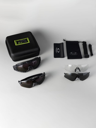 Комплект тактических (защитных) очков для стрельбы, противоосколочные, со сменными линзами