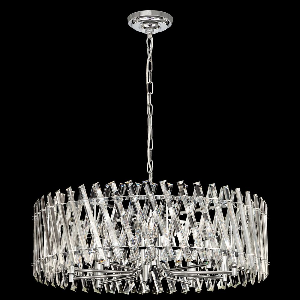Citilux Ингвар CL334291 Люстра подвесная хрустальная Хром