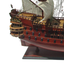 Van Der Heijden Модель парусника Le Furieux, Франция