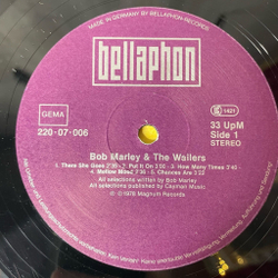 Винтажная виниловая пластинка LP Bob Marley and The Wailers (Germany 1981)