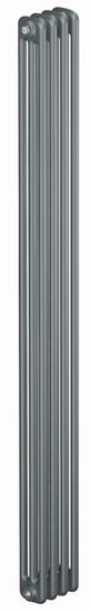 Радиатор Rifar Tubog 3180 - 4 секции трубчатый стальной подключение боковое (Титан)