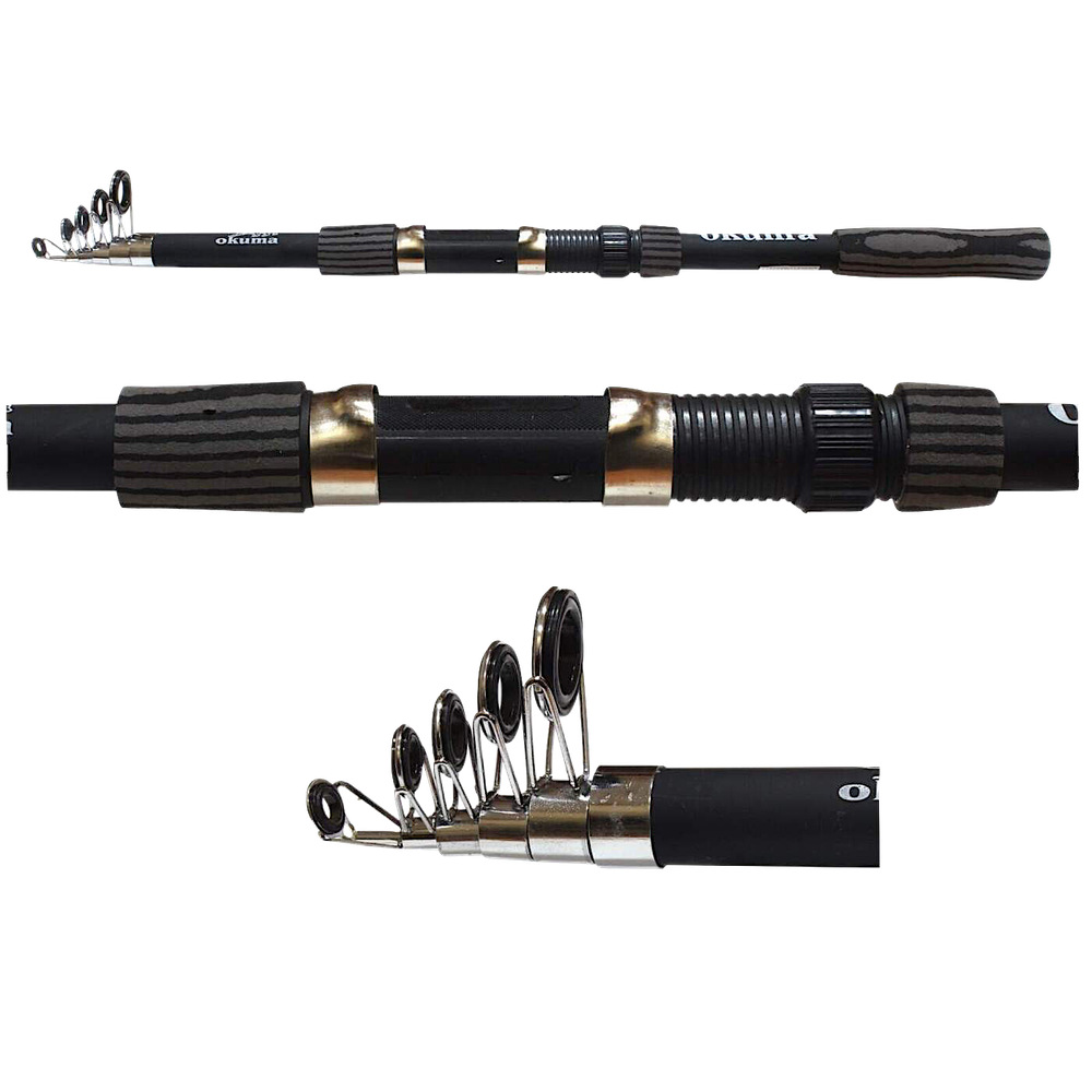Удилище Okuma Телескоп с кольцами 2.40м Тр.длина 0.54м