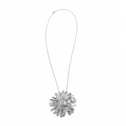 Колье в виде цветка Ester Bijoux Маргаритки LF004A-S BW