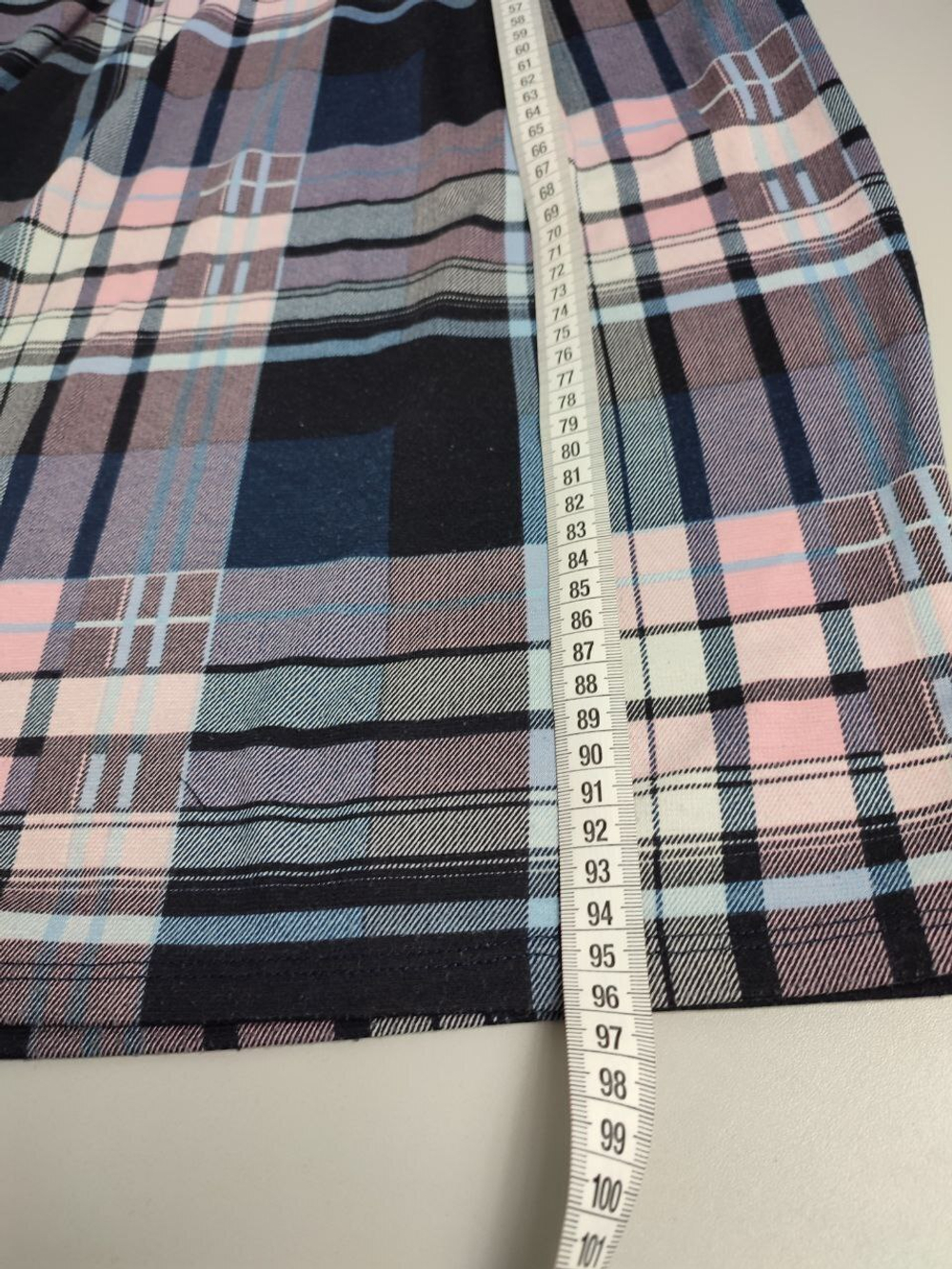 Платье в клетку 50 размер