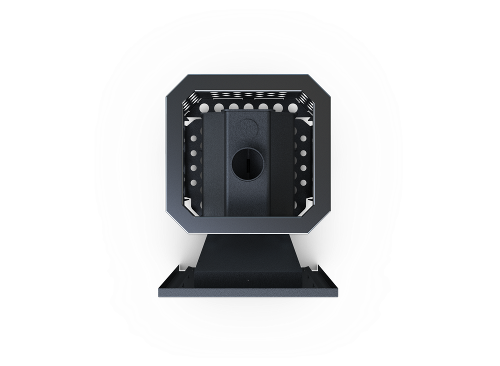 Банная печь Душа-15 Сетка Перфорация панорама