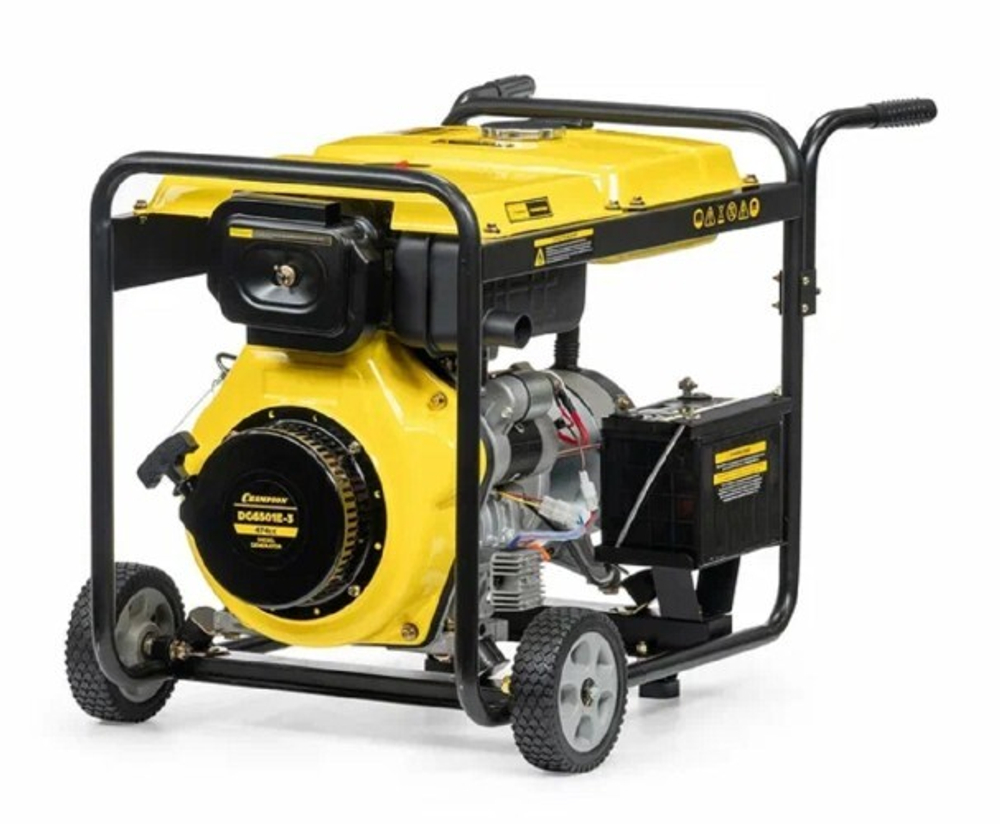 Электростанция дизельная с воздушным охлаждением CHAMPION DG6501E-3