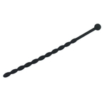 Уретральный массажер бусы (Цвет: черный)