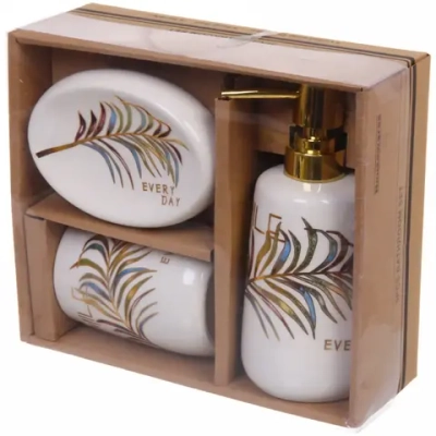 Набор для ванной из 3-х предметов керамический «Палермо»