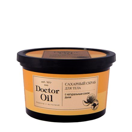 Сахарный скраб для тела с натуральным соком дыни