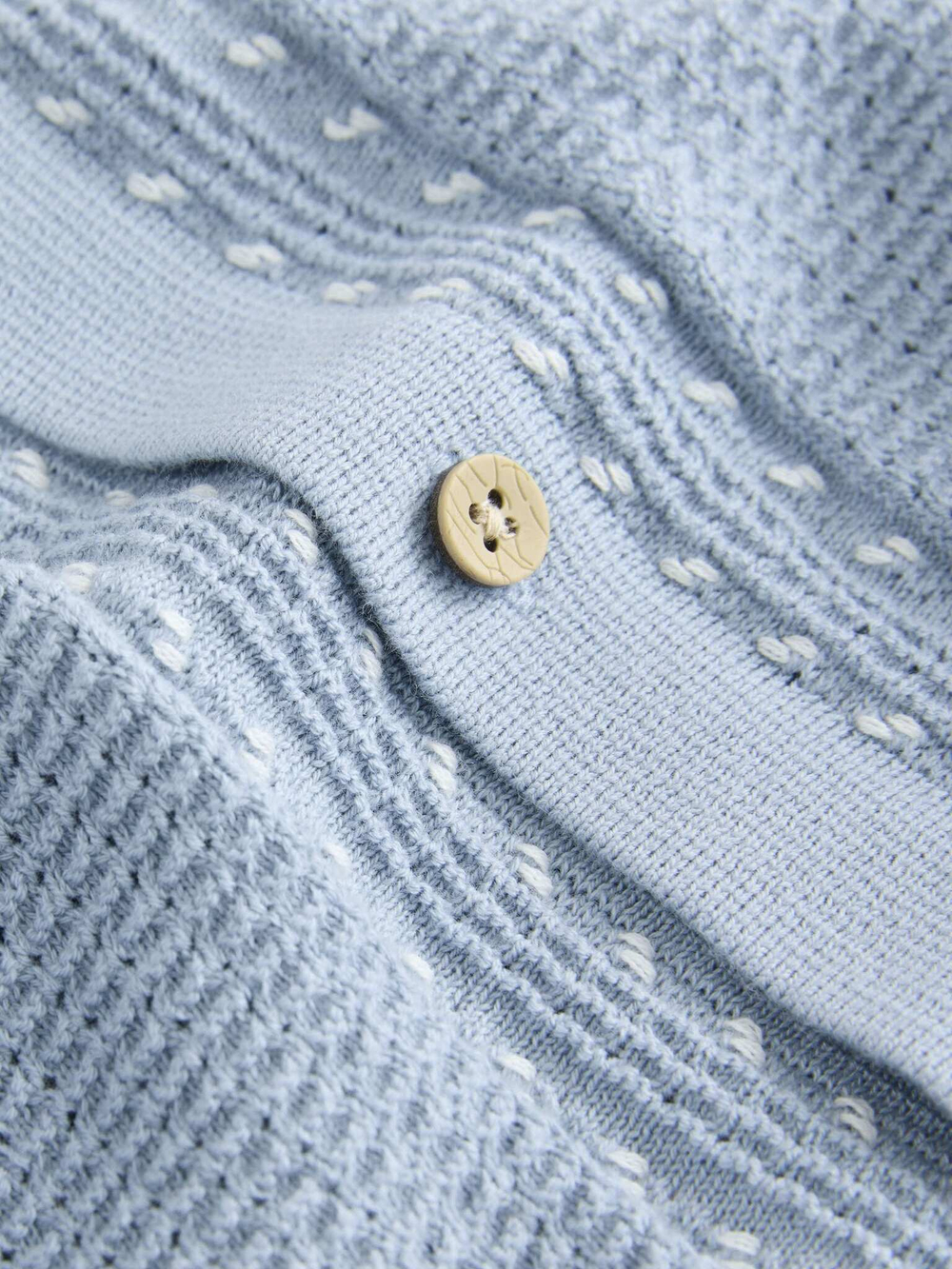 Кардиган с коротким рукавом для мальчика Next E27-916, Голубой