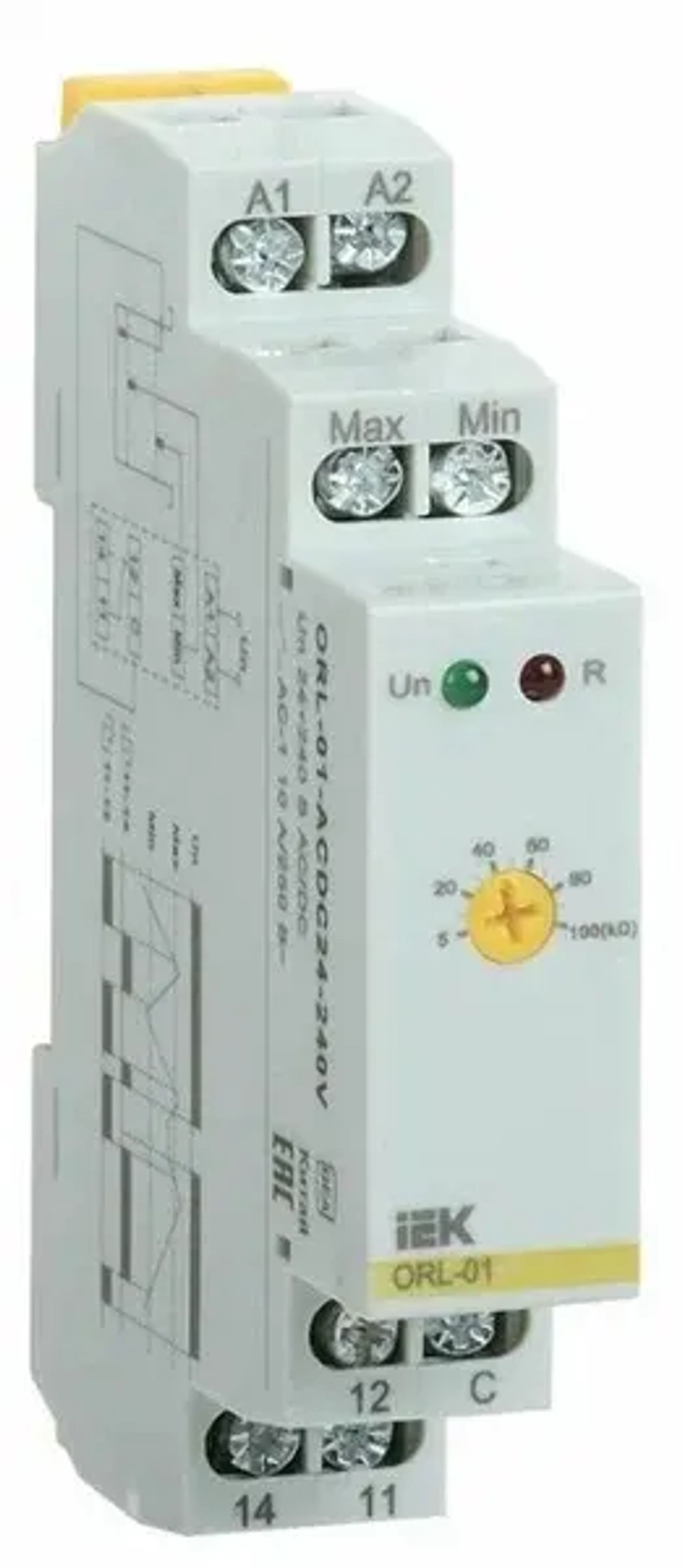 Реле уровня IEK ONI ORL 24-240 В AC/DC арт. ORL-01-ACDC24-240V