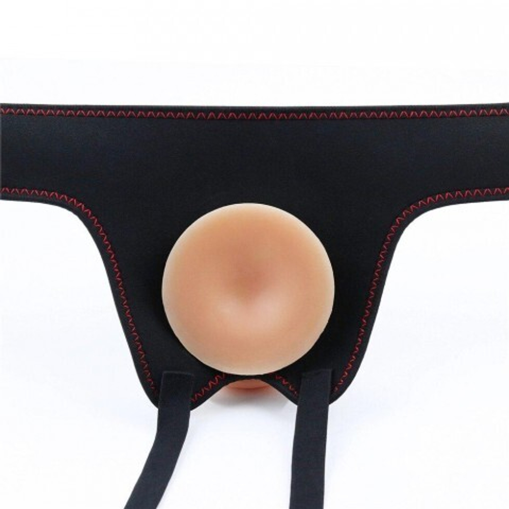 Страпон на трусиках с вибрацией и пультом ДУ Ingen (18*3,6)