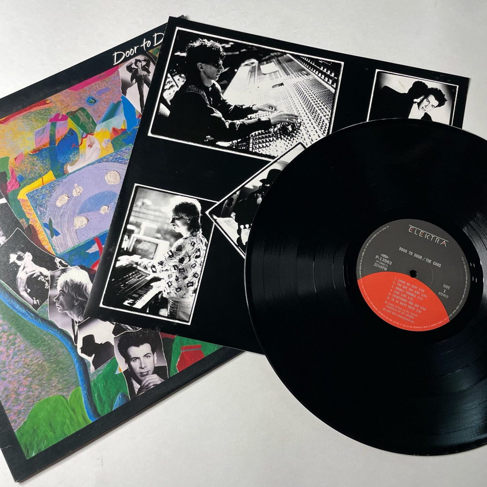 Винтажная виниловая пластинка LP The Cars Door To Door (Japan 1987) (No Obi) Double Trouble