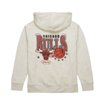 Баскетбольная толстовка Mitchell&Ness NBA Slammin Chicago Bulls Beige Sweatshirt