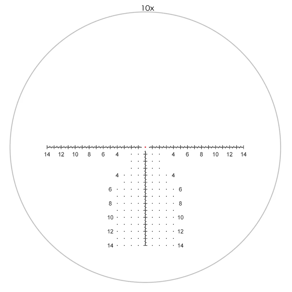 Оптический прицел ARTELV CRS (a) 1-10x28 FFP, 34 mm, с подсветкой