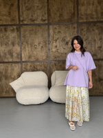 Футболка лаванда