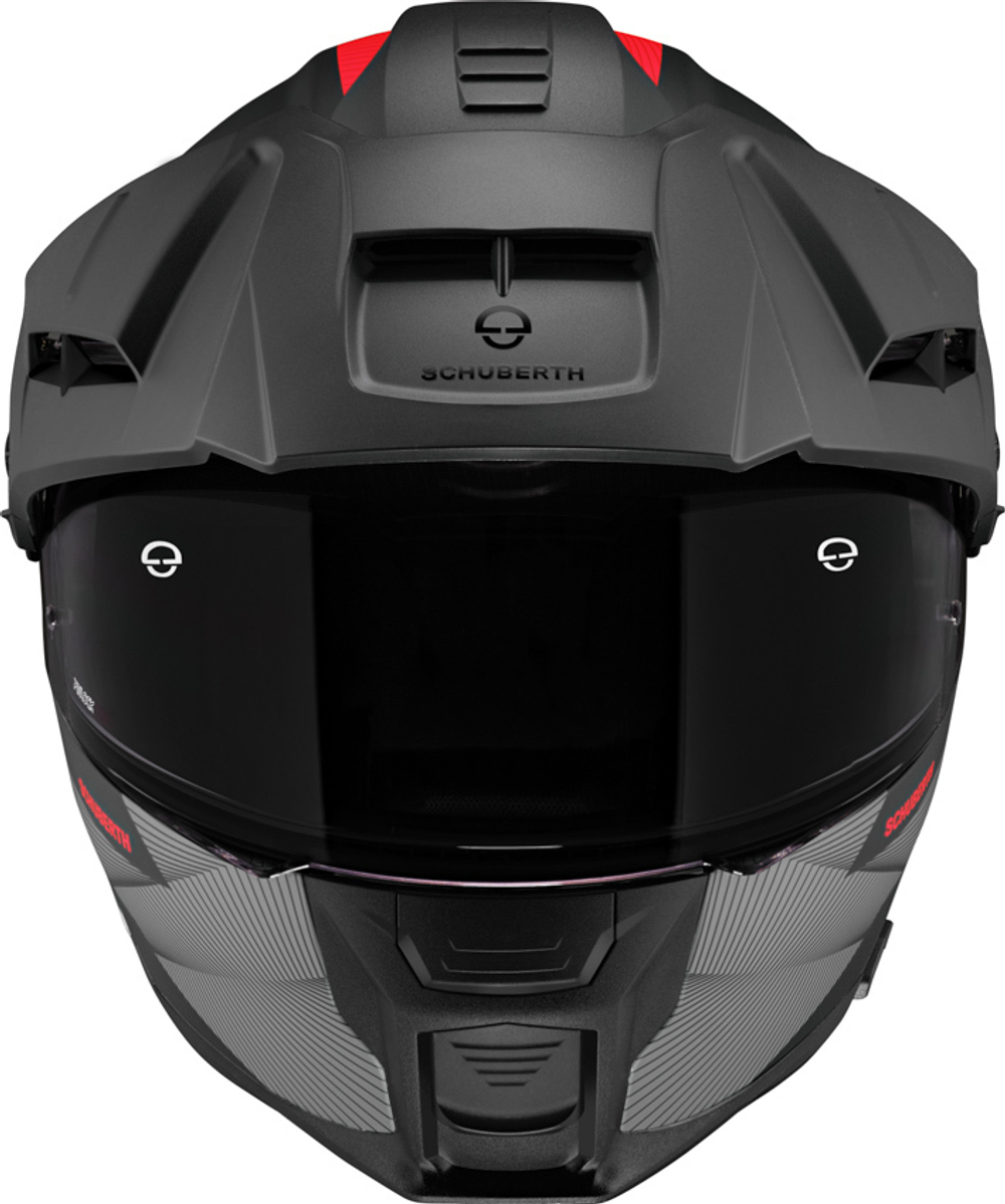 SCHUBERTH E2 DEFENDER RED