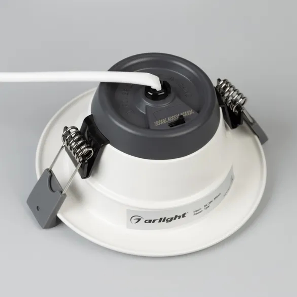 Светильник IM-CYCLONE-R115-10W Day4000-MIX (WH, 90 deg) (Arlight, IP40 Металл, 3 года) 022517(1)