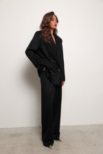 Брюки черные