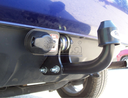 Фаркоп оцинкованный Galia H017A для Honda HR-V 1999-2001(паспорт и сертификат в комплекте)(без электрики)