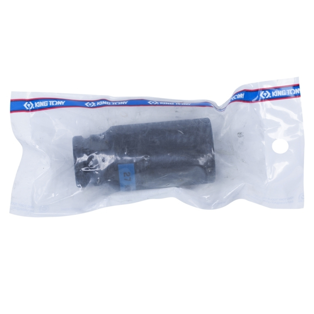 Головка торцевая ударная глубокая шестигранная 1/2&quot;, 27 мм KING TONY 443527M