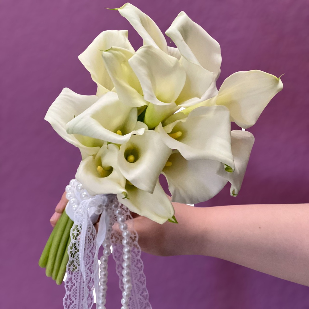 Букет невесты с каллами #53