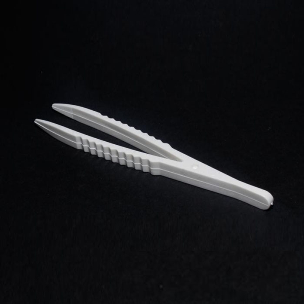 Пинцет L=124мм, стерильный, АБС-пластик, инд.уп. (12011205) Минимед, шт.