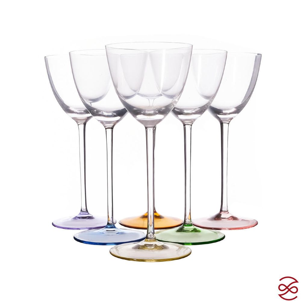 Набор бокалов Crystalite Bohemia Suzanne Арлекино 200мл (6 шт)