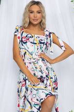 Платье Улыбка (белое) П12915-19М LT Collection