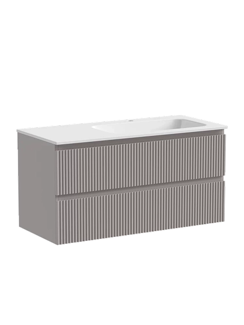 Тумба с раковиной Sancos SNOB R SNR100SM L/R 100 Doha Soft